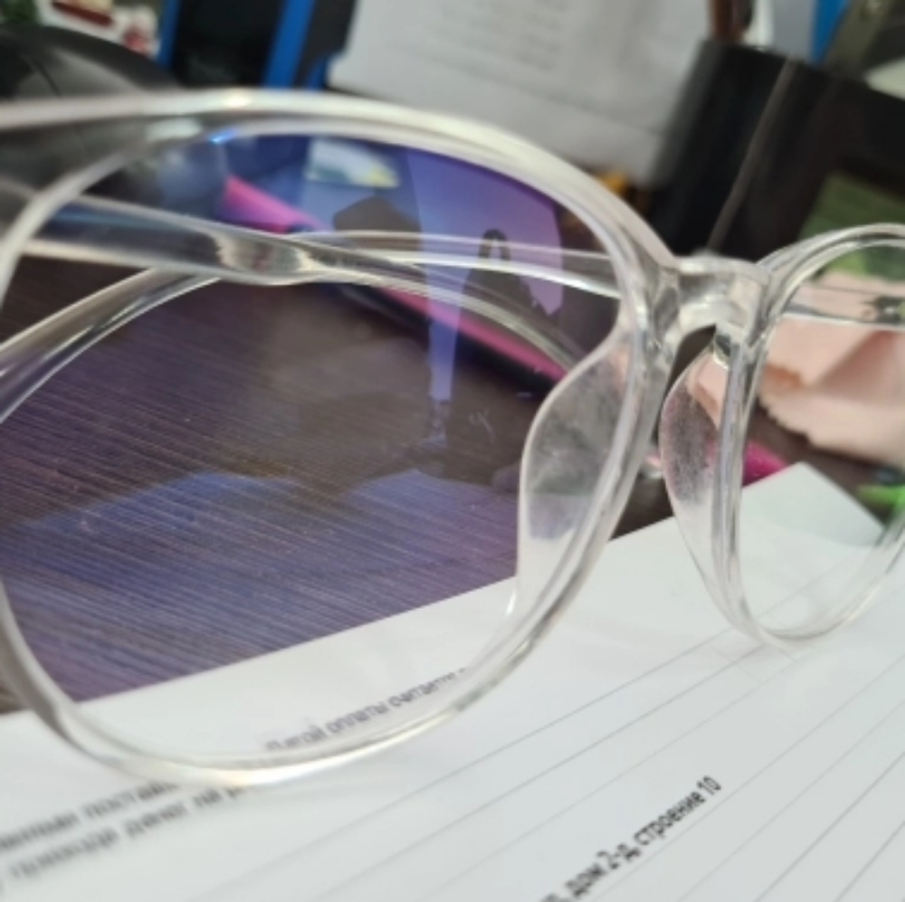 💎✨ Talia Blue Light Glasses 🔵🌸 - Picture 3 of 12